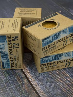 Mydło szare poleskie premium 72%