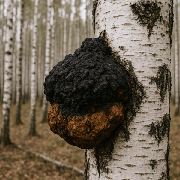 SYBERYJSKI MIX Czaga + Iwan-Czaj 250g | 100% Naturalny | Mielona Huba Brzozowa & Fermentowana Wierzbówka