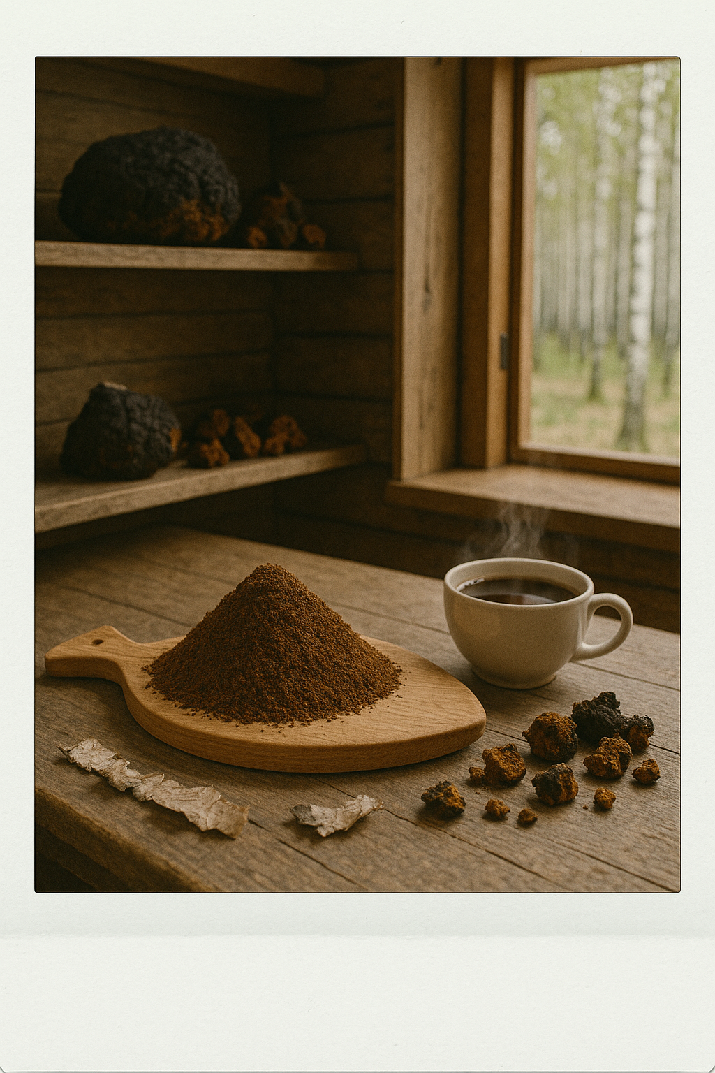 Czaga Syberyjska (Chaga) 500g – Naturalna Huba Brzozowa w kawałkach