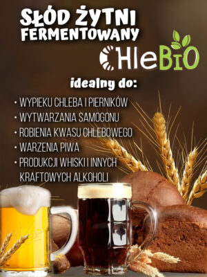 Słód żytni fermentowany czerwony
