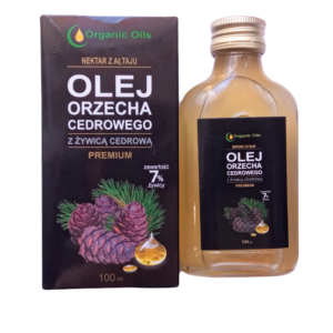 Olej cedrowy z żywicą cedrową