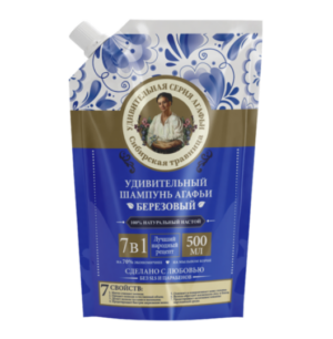Zachwycający BRZOZOWY Szampon Agafii 7w1 nawilżający 500ml