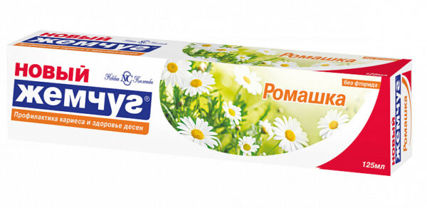 pasta do zębów RUMIANEK 2 Pasta do zębów RUMIANKOWA bez Fluoru NOWA PERŁA 100ml
