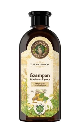 Receptury Zielarki szampon Miód i lipa 350 ml
