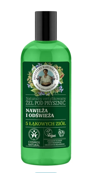 932025_1189355 Żel pod prysznic nawilżająco-odświeżający 260 ml Babuszka Agafia