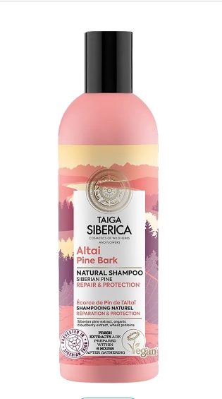 Szampon do włosów z ałtajską sosną 270 ml Natura Siberica