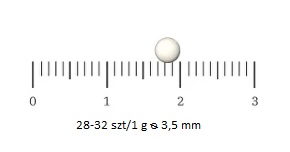 Granulki do terapii homeopatycznej cukrowe 28-32szt./1g - opak.1kg